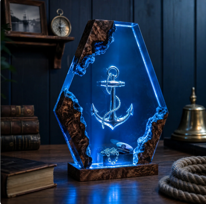 Military Resin Lamps