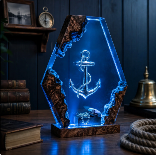 Military Resin Lamps