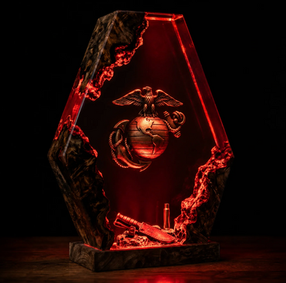 Military Resin Lamps